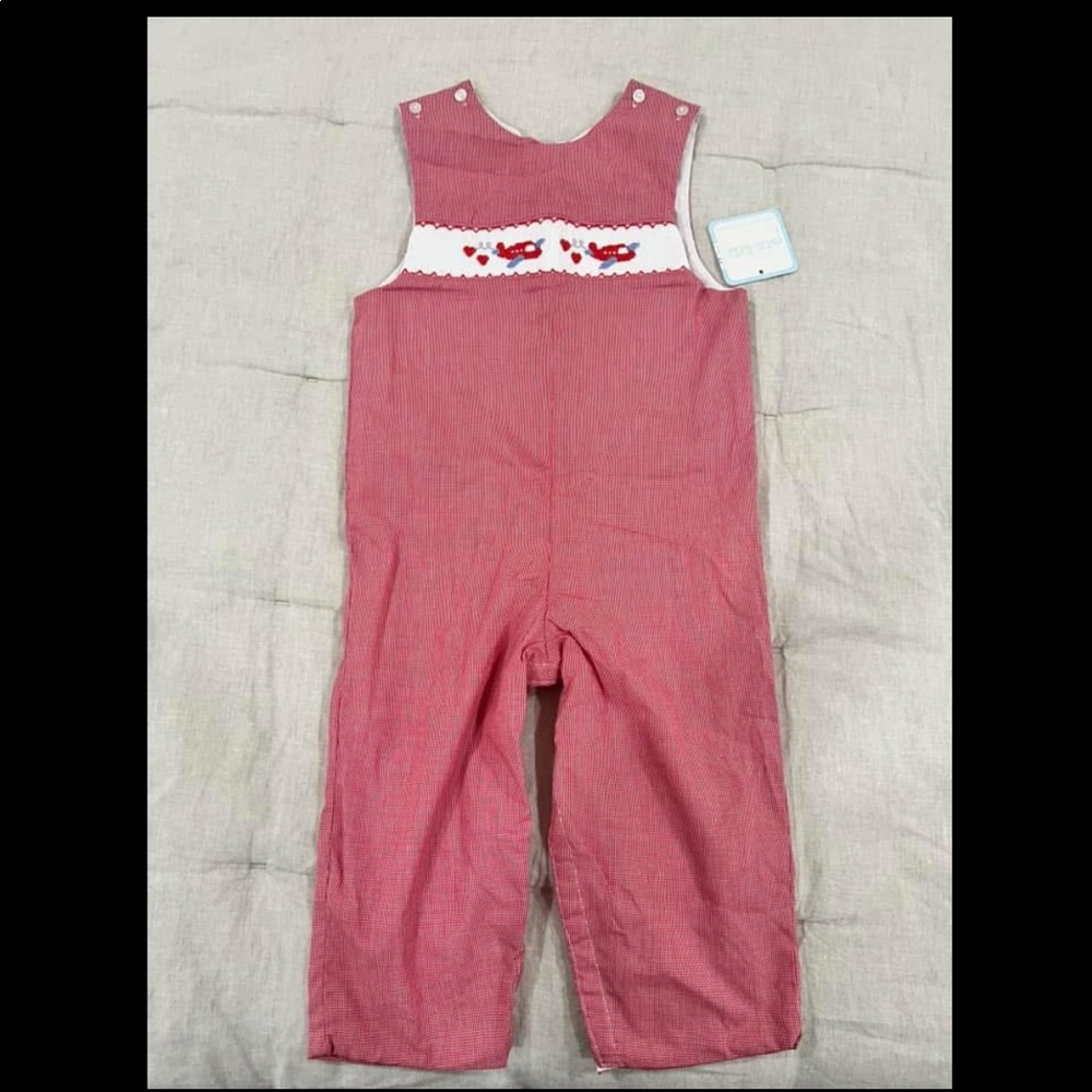 NWT Petit Bebe Valentines outfit. 4T.